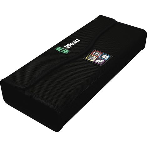 Wera – Coffret multi-outils 35 pièces – Outils VDE pour travaux de maintenance – Sacoche textile robuste – Cliquet Zyklop Speed rapide