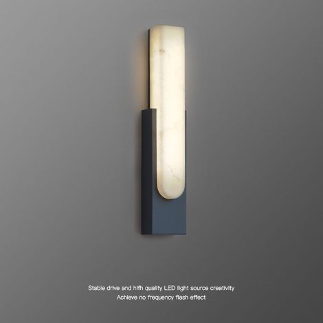 Lumière Murale LED Design - Marbre Imitation - 3000K-6000K Photochromique - 12W (1/4)