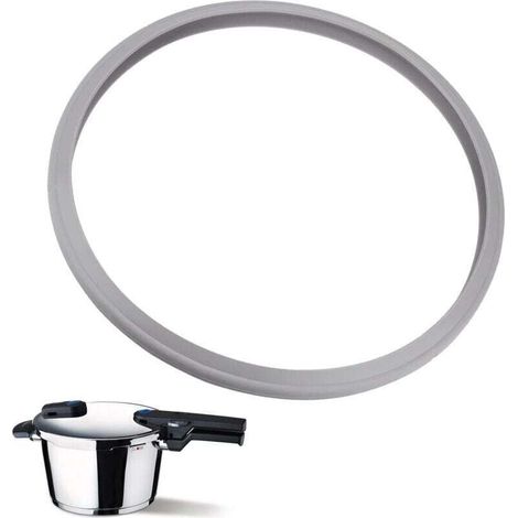 22 cm sealing ring for Fissler WMF pressure cooker, replacement seal for Fissler 6.5-liter pressure cooker, silicone sealing ring for pressure cooker, lid accessory (1/4)