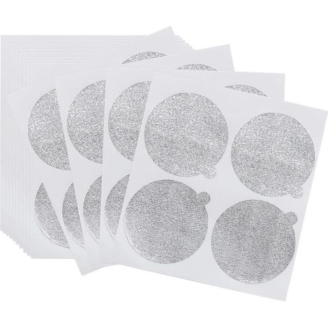 160 selbstklebende Aluminiumfoliendeckel (37 mm) für Espressokapseln, kompatibel mit Nespresso-Kaffeekapseln, wiederverwendbare Kaffeepads (1/5)