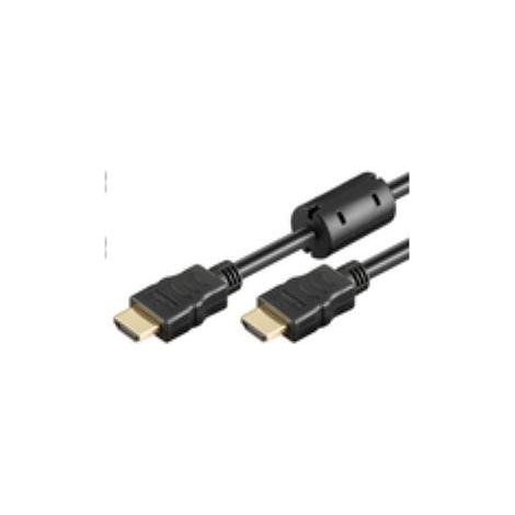 Microconnect HDM19193V1.4FC cable HDMI 3 m HDMI tipo A (Estándar) Negro (1/3)