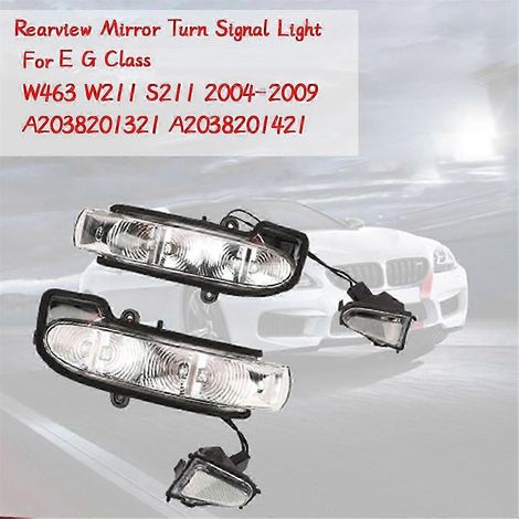 Luz indicadora LED del espejo lateral para Mercedes Benz Clase EG, L (autopista) (1/4)
