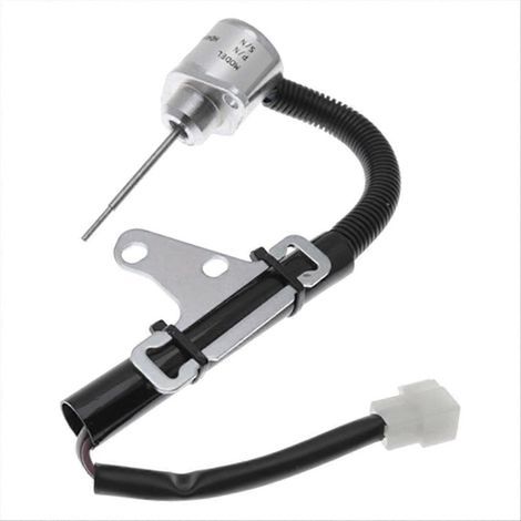 12V Kraftstoffabschaltmagnetventil für Kubota-Motoren, Traktor-Stoppmagnetventil 1G820-60022 SA-5156-12 1503ES-12A