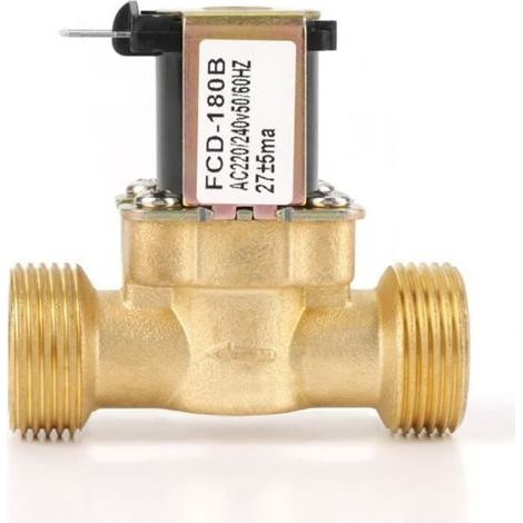 AC 220/240V FCD-180B, normalerweise geschlossenes elektrisches Magnetventil (N/C), Wassereinlass G3/4, 2-Wege -TAM (1/5)