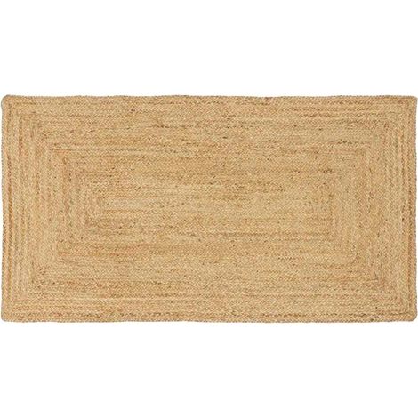 Alfombras de área Natural 80 x 200 cm yute vidaXL