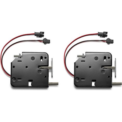 2 x 12 V 2 A Intelligentes elektronisches elektromagnetisches Schloss, Express-Schrankschloss, Zutrittskontrollsystem-Schrank (1/5)