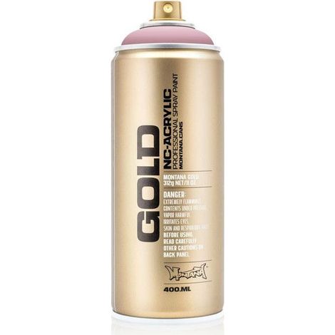 Bombe de peinture - Gold - Acrylique - Mortadella - G4010 - 400ml - Montana Cans