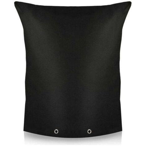 Couvre Robinet Exterieur, 43 x 53 cm Isolation de Tuyau d'Hiver, Housse de Robinet pour l'Extérieur Couvercle de Protection Contre le Gel Couvercle de Valve d'Arrosage Isolé pour Hiver (Noir) (1/5)