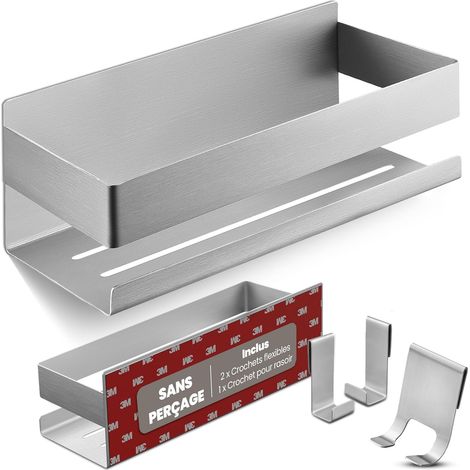 Duschablage ohne Bohren – Badezimmerregal (1/5)