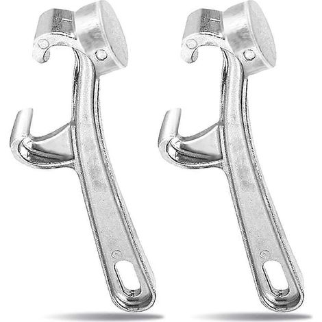 Ouvre-seau manuel en alliage d'aluminium (lot de 2), pour seaux de 5 gallons. Outil d'ouverture et de retrait de couvercle de boîte de conserve en métal. - FFY (1/4)