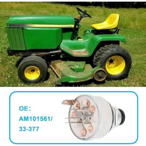 Contacteur d'Allumage 6 Broches 3 pos OEM AM101561 replace OEM AM101561/33-377 Compatible avec John Deere (1/4)