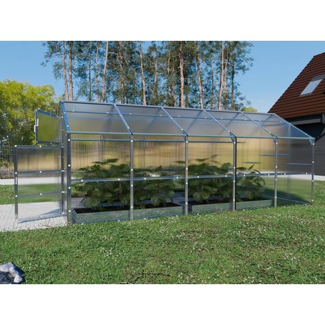 Serra in policarbonato KLASIKA Bernard 2,35x5m 11,75m² 4mm