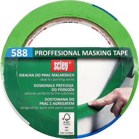 Nastro per pittura 25 mm x 33 m Scley serie 588 Nastro per mascheratura Nastro per pittura