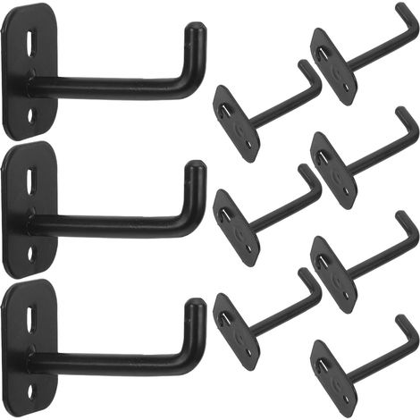 Metal Hooks for Pegboards 5 CM 10 Pieces Heavy Duty J Hook