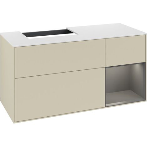 Villeroy & Boch F151GKHJ Meuble sous-lavabo Finion F15