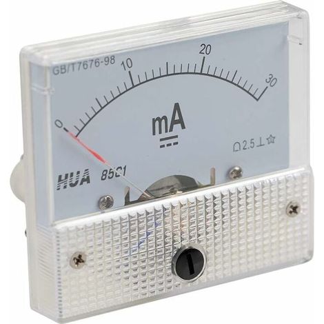 30mA ampèremètre HUA 85C1 analogique ampèremètre panneau courant pour CO2 Laser gravure découpeuse (1/5)