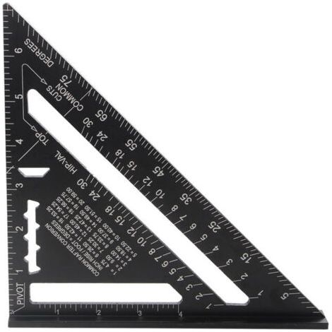 Metric system MULTI FONCTIONS 180 mm Metal Aluminium Regle Équerre Trusquin Guide Raporteur Angle 45 90 Degres/Outils de menuisier/Outil de traçage Guide de menuiserie en bois