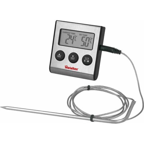Digital-Thermometer mit Alarmfunktion und Timer (1/2)