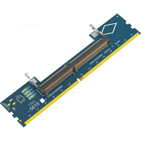 SO DDR4 RAM convertisseur de mémoire DIMM 4 vers adaptateur pour ordinateur portable carte mère de bureau (1/5)