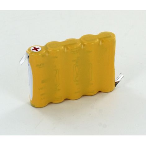 Batterie Ni-Cd 6V 800mAh 5VSTAA-CC Cosses à souder Saft (805704)