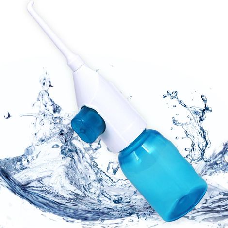 Tragbare Munddusche für unterwegs – Manueller Wasserreiniger (1/3)
