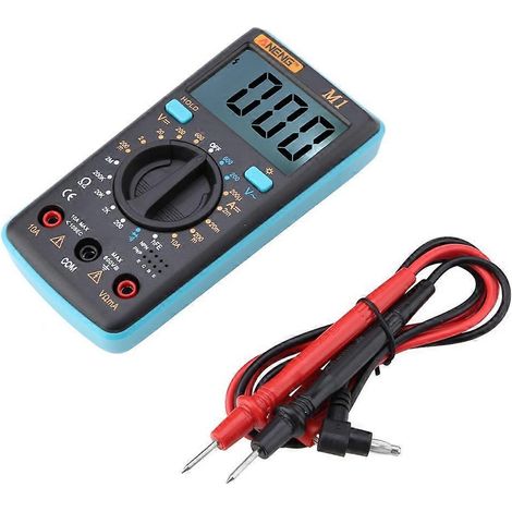 ANENG M1DC/AC Spannungs-, Strom- und Widerstands-Digitalmultimeter-Tester 0℃-50℃ (blau)