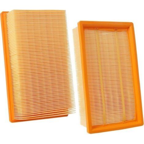 Lot de 2 filtres pour aspirateur Bosch Gas 35 L, M SFC, AFC Professional, plissés plats pour NT 25/1 Ap (1/4)