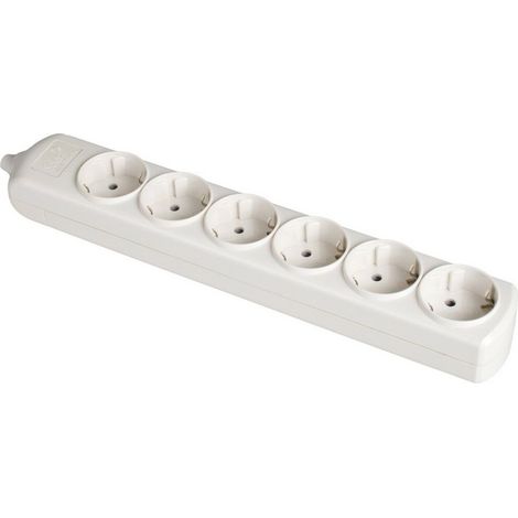 Multipresa con 6 Prese senza Interruttore Solera 8006 3500 W 16 A