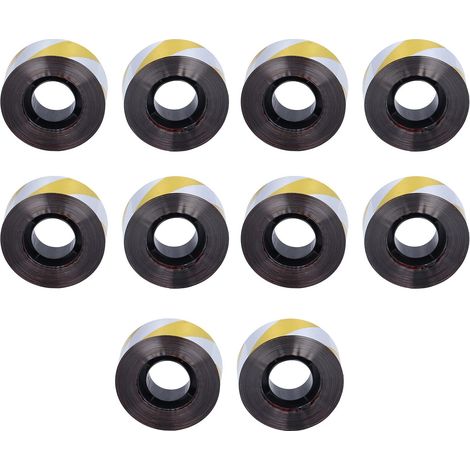 10PCS 2.5CMx60M Nastro riflettente spaventoso deterrente per uccelli Nastro repellente per giardino Argento Rosso Giallo (1/5)