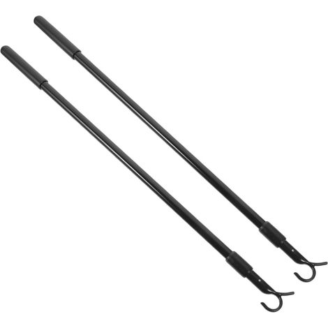 Lot De Tringles Rideaux Extensibles Rtractables Par Pression (1/5)