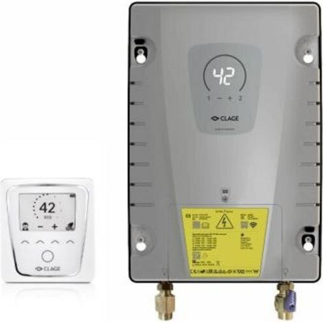 CLAGE ISX Durchlauferhitzer 18-27kW 400V max. 9,2-13,8l/min einstellbar MPS mit WLAN, IES-Heizsystem ,TTC-Control (1/2)