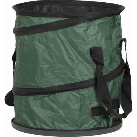 Pop-Up Gartensack 100L, Polyester 49x49x55 cm, Kunstoffboden (1/3)