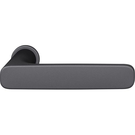 FSB Steckgriff 15 1289 auf Mini-Rosette, Türstärke 39-48 mm, Aluminium schwarz