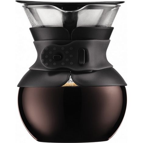 Cafetera de filtro Bodum Pour Over manual 0,5 L 4 tazas negra