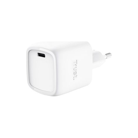 Trust Maxo Caricatore USB-C 30W GaN Bianco Ricarica Rapida Universale (1/4)