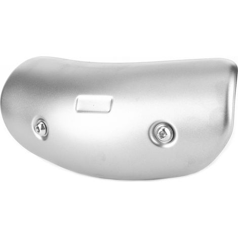 Protection thermique universelle pour tuyau d'échappement central de moto, en acier inoxydable. (1/5)