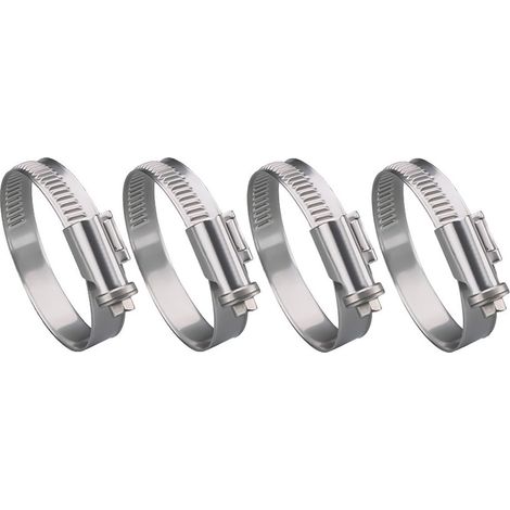 Colliers de serrage universel, métallique, diamètre 10 à 16 mm, largeur 9 mm X 4 - AUTOBEST