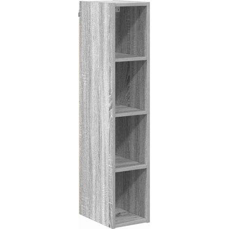 Maison Exclusive - Armadio pensile Grigio Sonoma 20 x 29,5 x 100 cm
