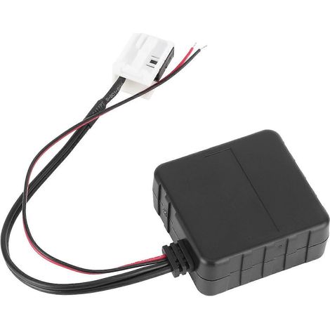 Adaptateur Bluetooth avec amplificateur AUX-IN et filtre anti-parasites, compatible avec les radios RCD 300310510/RNS 300310510
