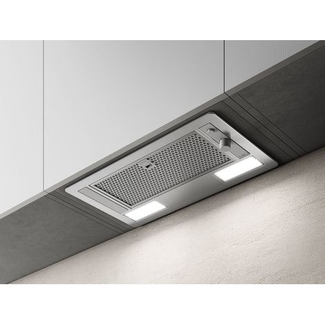 Elica ERA HE 60. Potenza massima di estrazione: 420 m³/h, Tipo di estrazione: Aspirante/Filtrante, Classe di efficienza dinamica del fluido: C. Tipo: Integrato, Colore del prodotto: Ac... - PRF0142886 (1/3)