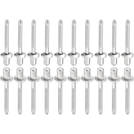 4.8mm x 8mm (DxL) Aveugle Rivets - 25 Paquet (1/5)