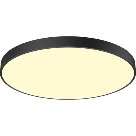 Plafonnier MEDO® 90 intérieur rond noir LED 79W IP 50 IK02 - SLV - 1007325 (1/3)