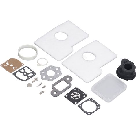 Kit de reconstruction de membrane de carburateur pour tronçonneuse Stihl 017 018 MS170 MS180 avec collecteur d'admission de filtre à air (1/5)