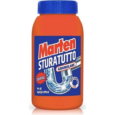 STURATUTTO GRANULARE 1 KG CONCENTRATO PER INGORGHI DIFFICILI NON DANNEGGIA I TUBI (1/2)