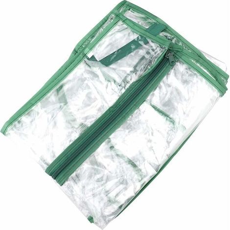 Cubierta de repuesto de plástico transparente para invernaderos de 3 niveles, ideal para mini invernaderos. Para estructuras de invernaderos exteriores de 3 niveles. Accesorios de jardinería (estructu (1/5)