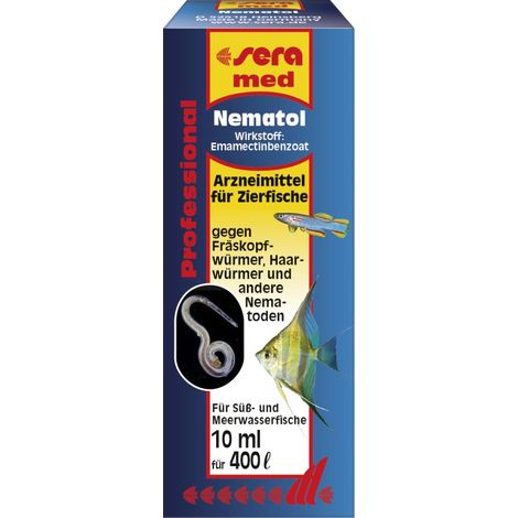 Sera med Arzneimittel für Fische Professional Nematol 10 ml Heilmittel