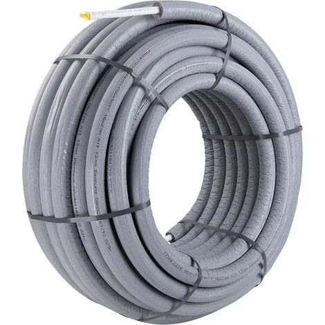 Fränkische Tubo multicapa alpex F50 PROFI 16x2 - 13 mm redondo gris-50m blanco preaisl., 83716207