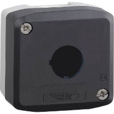 Schneider Electric XALD01 XALD01 Leergehäuse 1 Einbaustelle unbeschriftet Dunkelgrau, Hellgrau 1 St