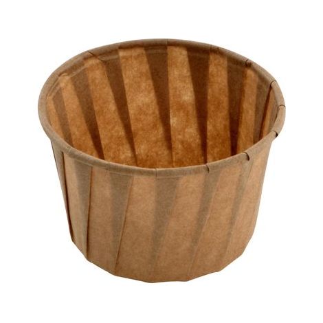 Pot papier plissé kraft - 5000 unités - Betik