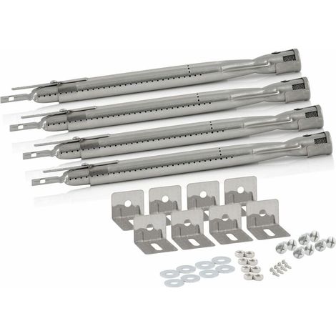 Ensemble de brûleurs universels en acier inoxydable 35 - 42 cm (1/5)